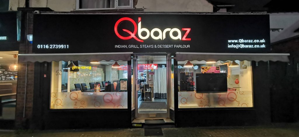 Qbaraz Indian Steaks Grill Halal HMC Restaurants Evington Road Leicester