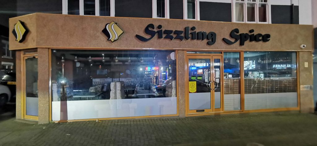 Sizzling Spice Indian Halal HMC Restaurants Evington Road Leicester