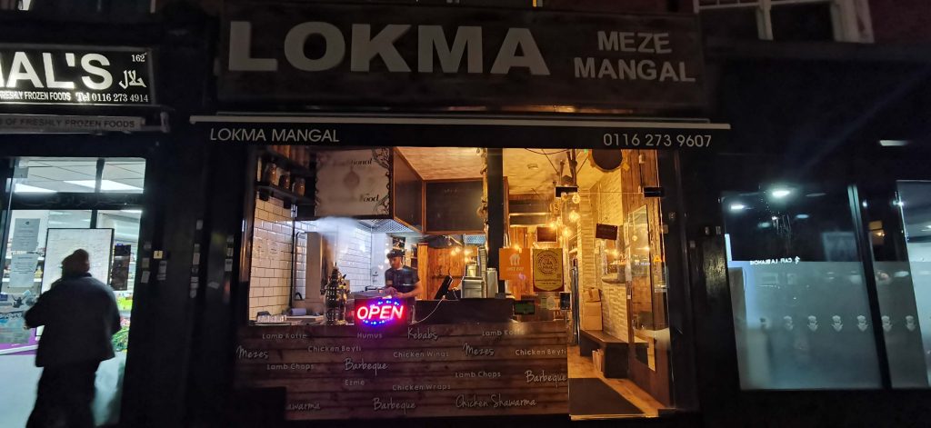 Lokma Turkish Halal HMC restaurants on Evington Road in Leicester