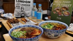 JWD Lamian Halal Chinese noodles London Liverpool Street