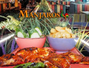 Manjaros Bradford Halal restaurant London UK Nando's