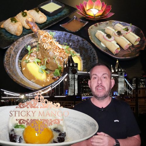 Sticky Mango halal Pan Asian Fine Dining London Tower Bridge restaurant