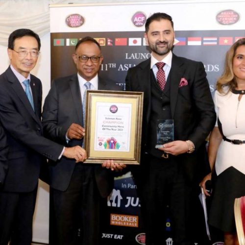 Halal Restaurant Awards Community Charity Hero Spice Village Suleman Raza