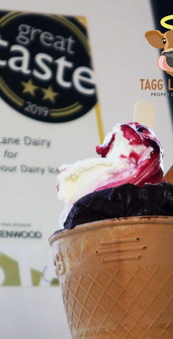 Derbyshire's Tagg Lane Dairy gelato ice cream sets benchmark Feed the
