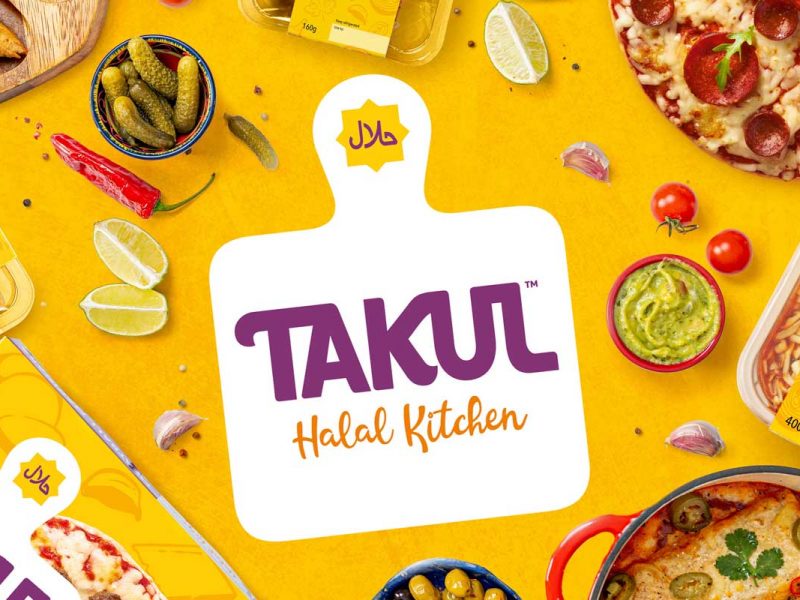 Takul Halal Kitchen meals available in Tesco & Sainsbury's Feed the Lion