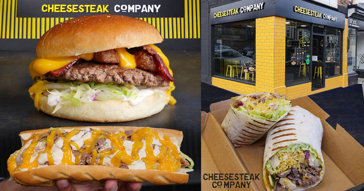 Cheesesteak Company in Cardiff Wales Halal restaurant food tour Feed