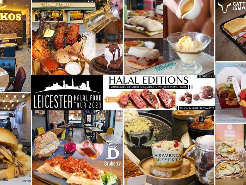 Leicester Halal Restaurant Food Tour 2023