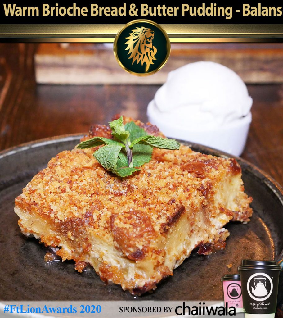 Feed the Lion #FtLionAwards 2020 Dessert of the Year shortlist Halal restaurant