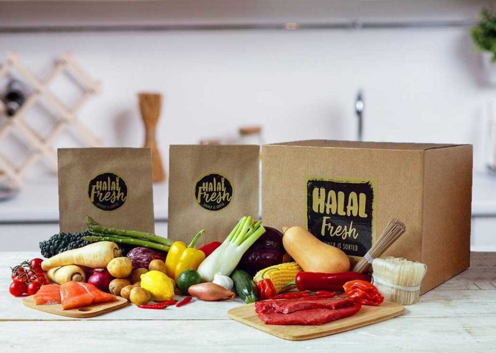 Halal Fresh’s 4 unique selling points are that it saves you: 1) time, 2) shopping, 3) wastage, 4) preparation.