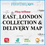 East London Collection & Delivery Map