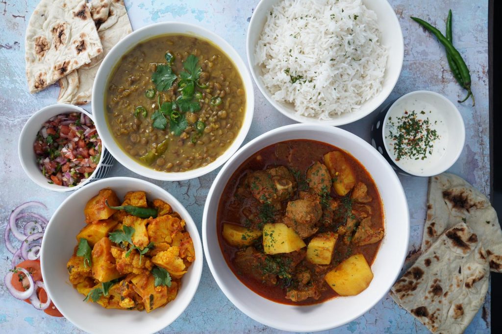 Curry Fusion Box Halal Indian London Halal Food Festival 2021 London Stadium
