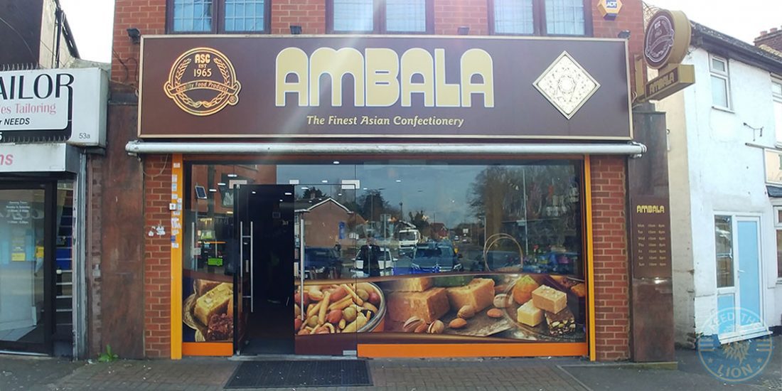 Ambala in Slough offers more than your local Ambalas Feed the Lion