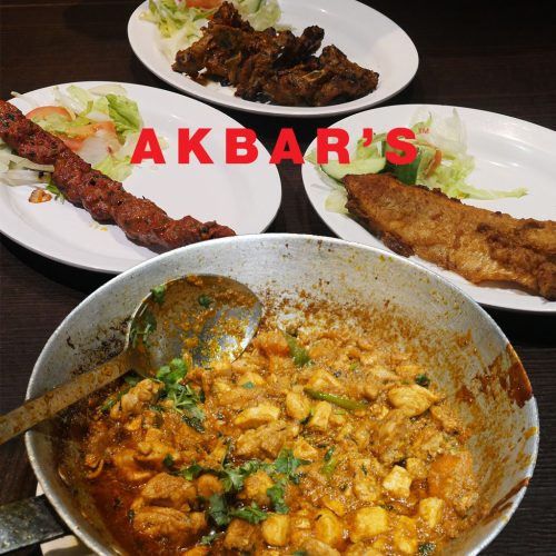 Akbar's Bradford award winning halal curry Indian Balti house