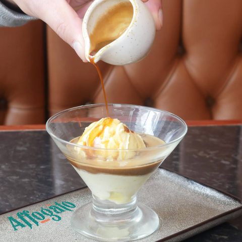 Italian Affogato Leicester city centre Halal Breakfast & Brunch Ice Cream Cakes
