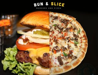 Bun & Slice Halal Manchester restaurant pizza burger