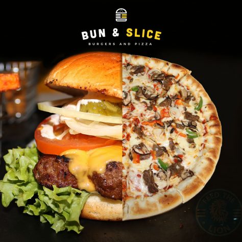 Bun & Slice Halal Manchester restaurant pizza burger