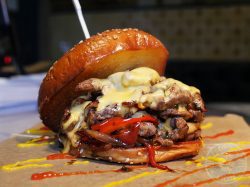 Brioche Burger Halal burger Walthemstow Band of Burgers BOB