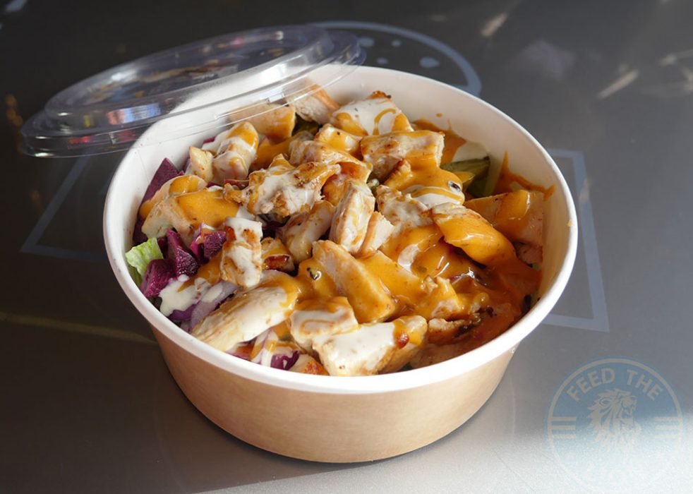 Grilled Chicken Salad, £4.50