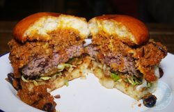 Beef & Birds Halal burger restaurant Spitalfields London Brick Lane