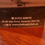 The Burger Club Halal American Banstead, Surrey restaurant