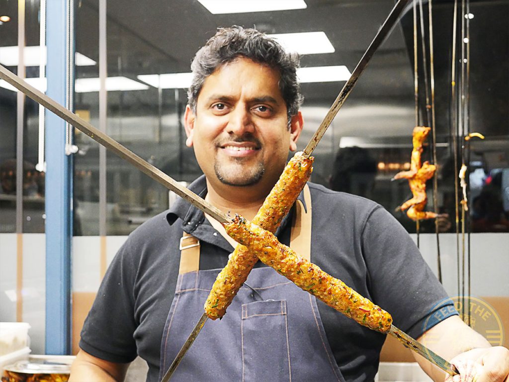 Award winning barbeque Chef Abdul Yaseen's Barbers Bazaar