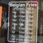 Belgian Fries Friesday chips fast food Bradford halal restaurant