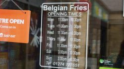 Belgian Fries Friesday chips fast food Bradford halal restaurant