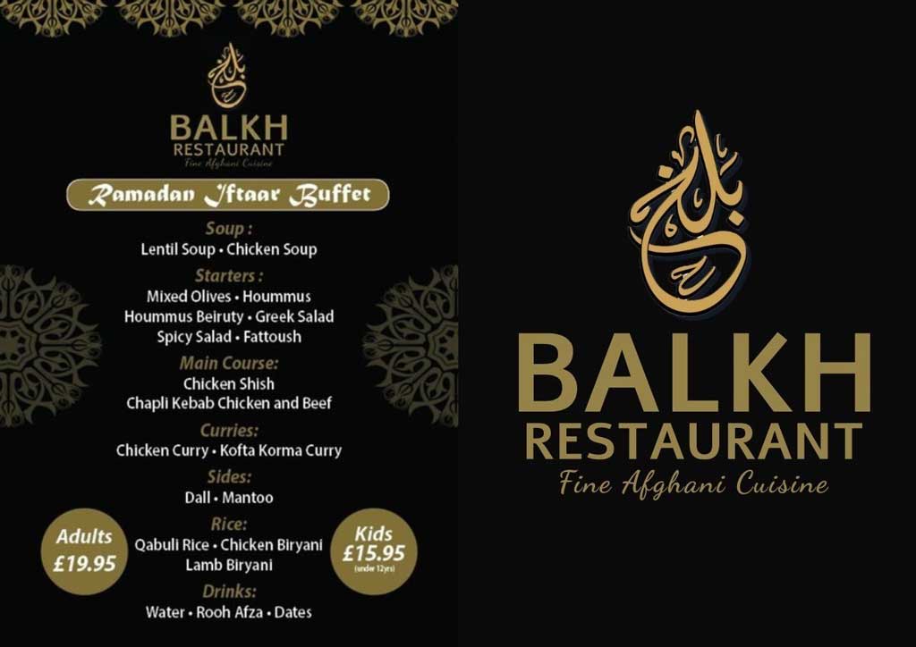 Balkh Afghanistan Restaurant Halal Harrow London Ramadan Iftar