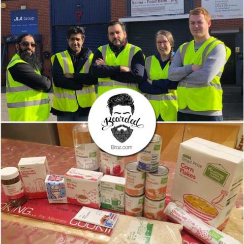 Bearded Broz Salma Food Bank Halal Smethwick Sandwell