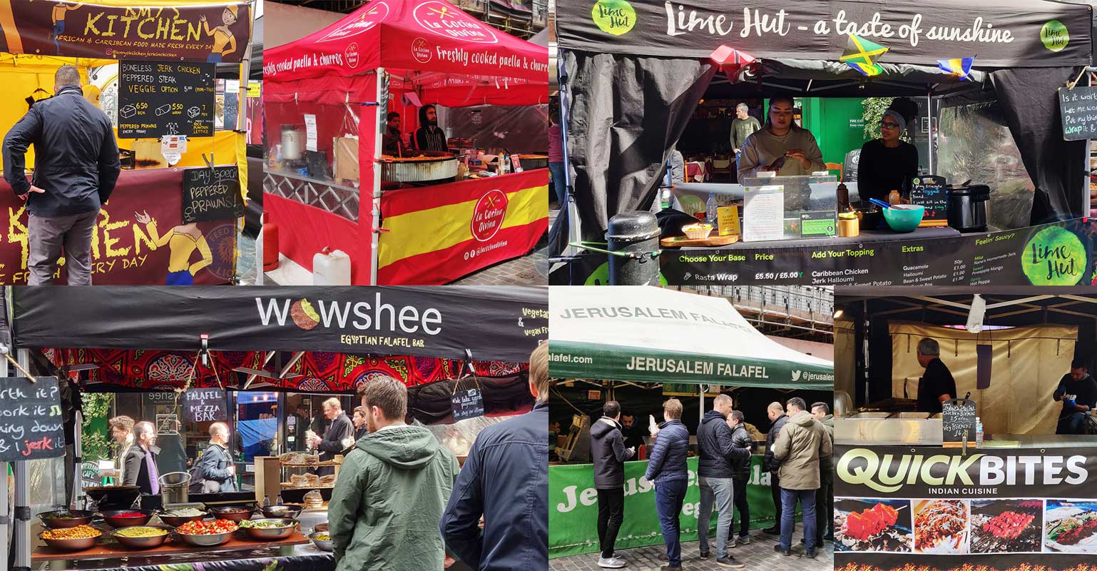 The Market Soho Berwick Street London Feed the Lion