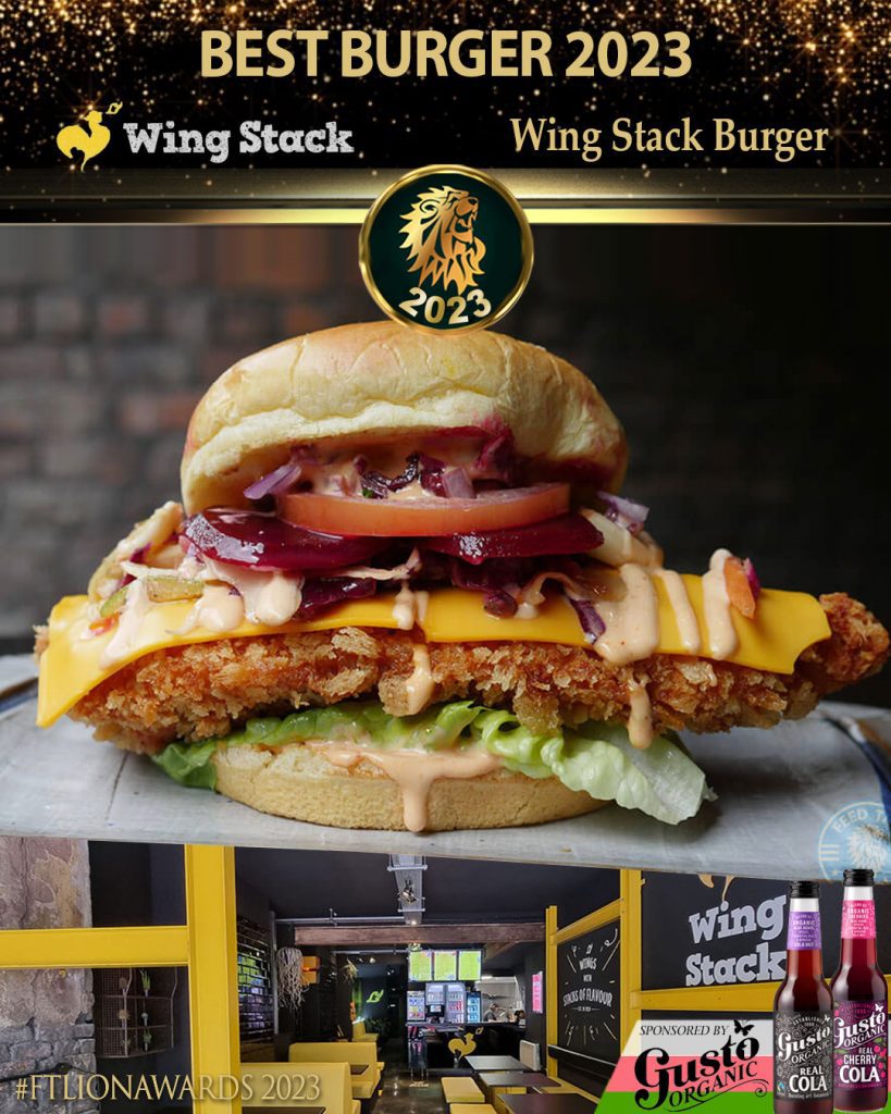 bestburgerwingstack FtLionAwards 2023 Restaurant of the Year Award