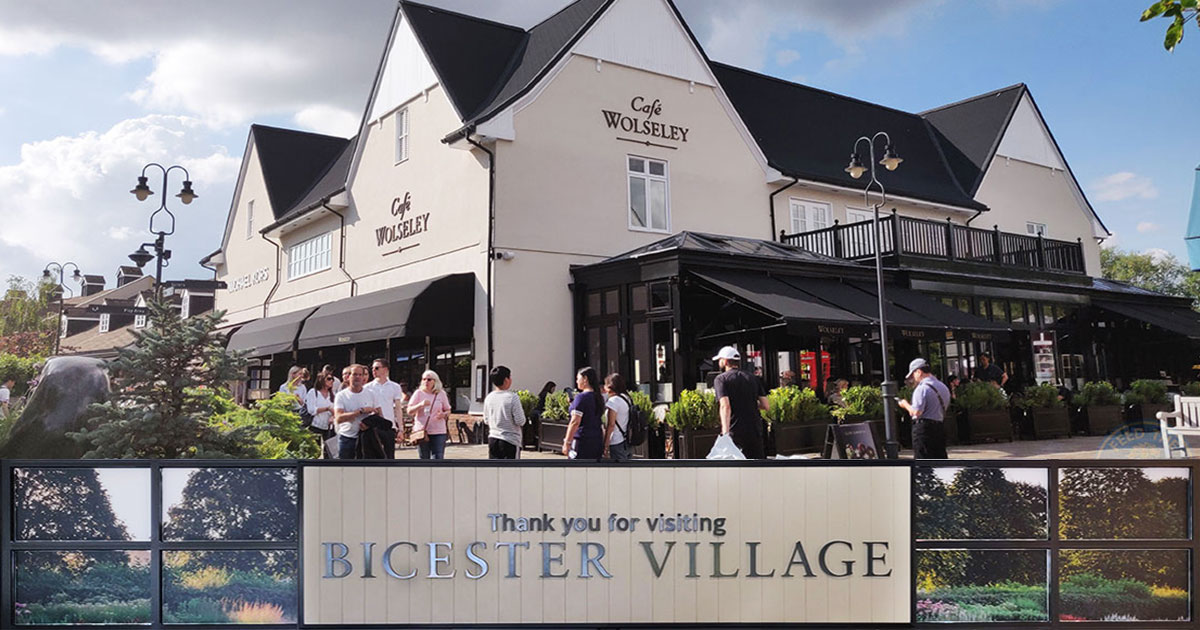 Halal restaurants at Bicester Village in Oxfordshire Feed the Lion