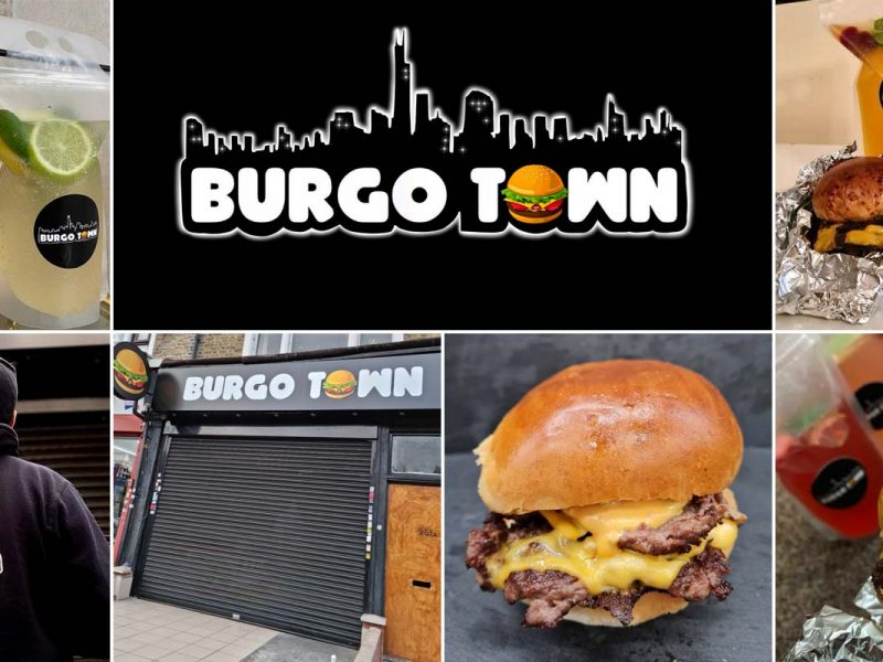 Burgo Town Halal Burgers Restaurant Manor Park London
