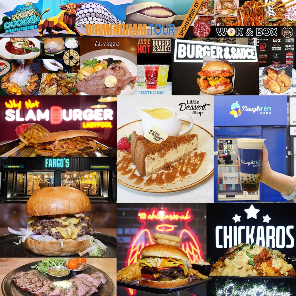 Halal restaurants Birmingham Food Tour 2022 Feed the Lion