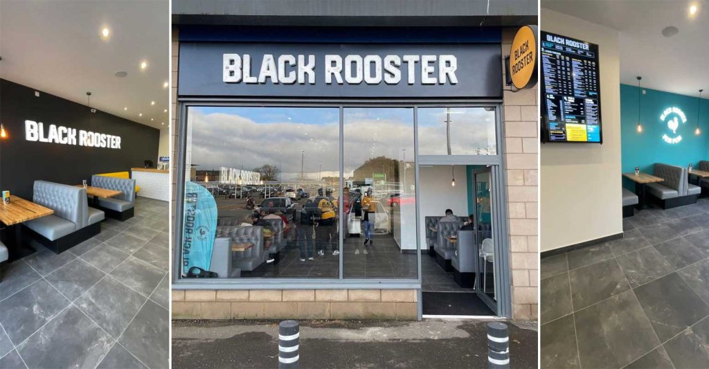 Black Rooster Peri Peri Halal Chicken Restaurant Scotland Falkirk