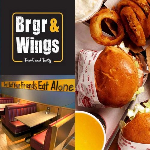 Brgr & Wings Halal Restaurant Fatburger Camden London