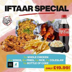 Buff Chick'n Dalston London Iftar Ramadan
