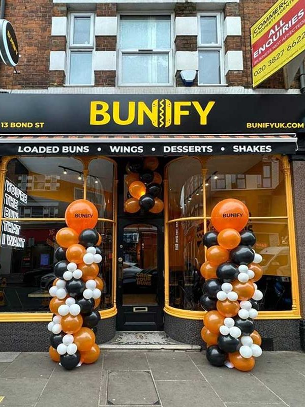 Bunify buns arrive in London's Ealing Broadway today Feed the Lion