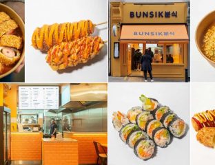 Bunsik Halal Restaurant Korean Corn Dog London Embankment