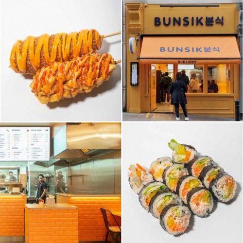 Bunsik Halal Restaurant Korean Corn Dog London Embankment