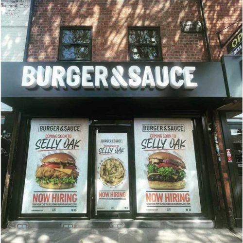 Burger & Sauce Halal Restaurant Birmingham Selly Oak