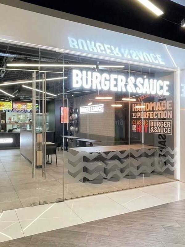 Burger & Sauce launch in Birmingham's Bullring Feed the Lion