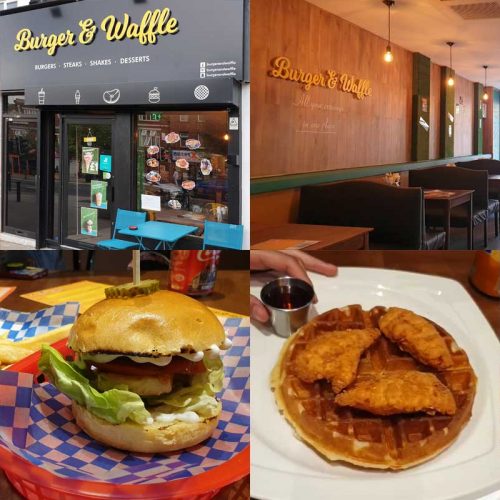 Burger & Waffle Sudbury London Halal Restaurant