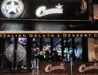 waffle Creams dessert restaurant Ealing Broadway Ice Cream