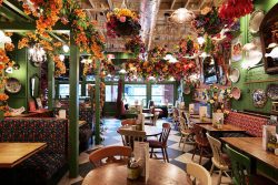 Halal Lebanese restaurant in London at Comptoir Libanais in Ealing