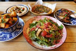 Halal Lebanese restaurant in London at Comptoir Libanais in Ealing