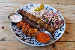 Halal Lebanese restaurant in London at Comptoir Libanais in Ealing