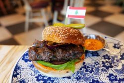 Halal Lebanese restaurant in London at Comptoir Libanais in Ealing