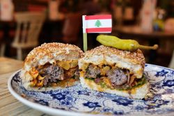 Halal Lebanese restaurant in London at Comptoir Libanais in Ealing