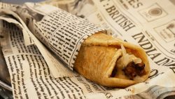 kebab roll Chaii Wala Indian Halal restaurant Coventry Road Birmingham